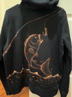 hand bleached hoodie
