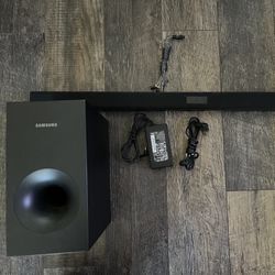 Samsung Sound Bar With Subwoofer