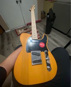 Squire fender Telecaster yellow