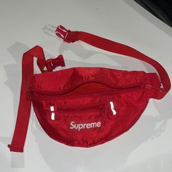 SUPREME SS18 Red Cordura Fanny Pack