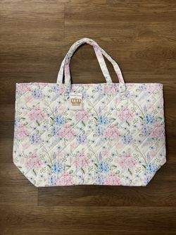Virah Bella Quilted Floral Tote Bag