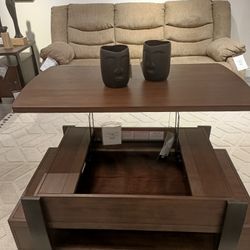 Tulen Chocolate Reclining Sofa, Loveseat And Recliner$10 Down Payment And Financing Available