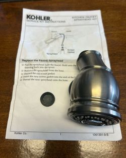 Kohler Traditional Faucet Spray Assembly