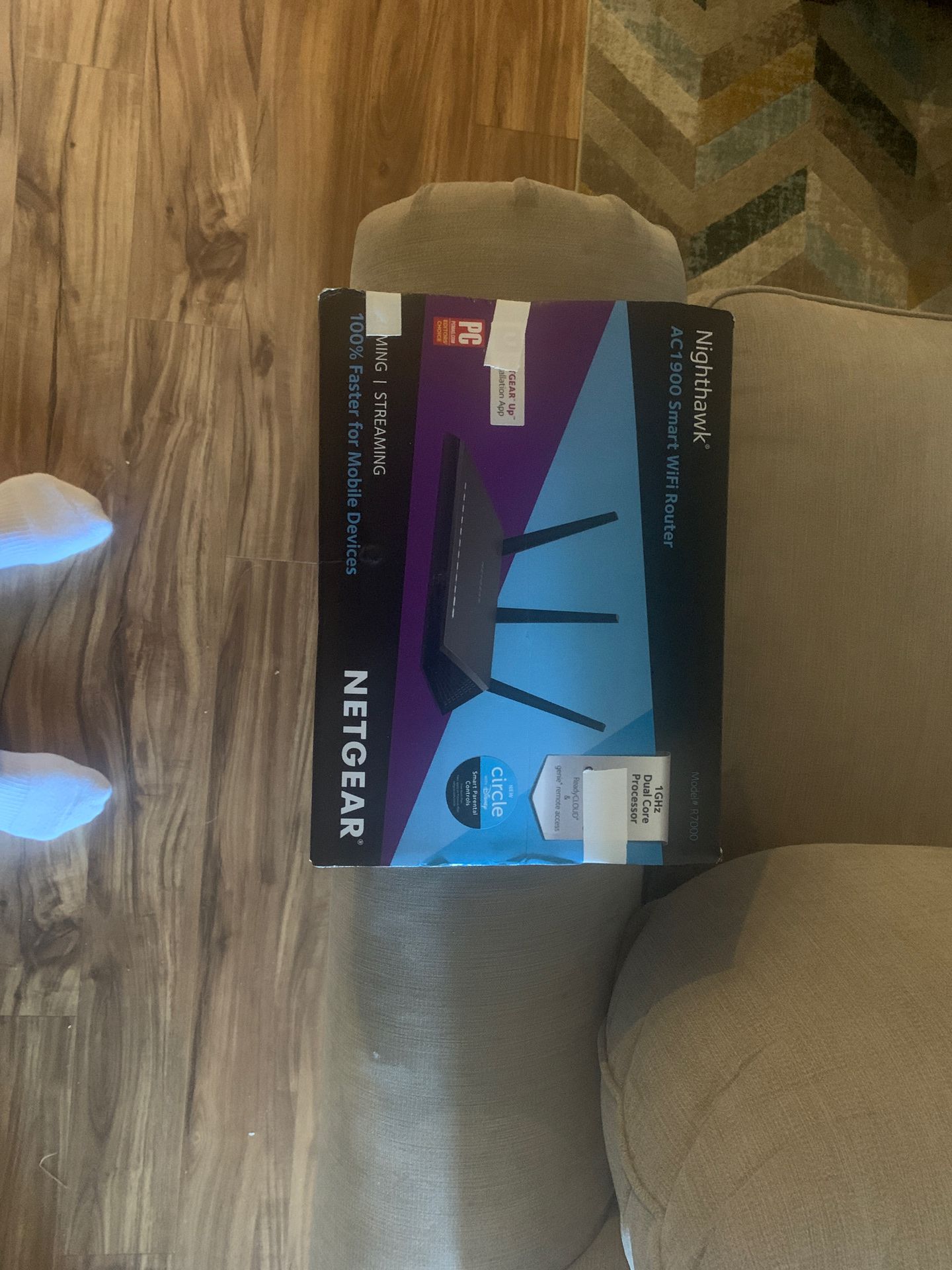“Price Reduced” Nighthawk AC1900 smart WiFi router ( with a modem thrown in)