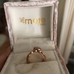 Engagement And Wedding Band 