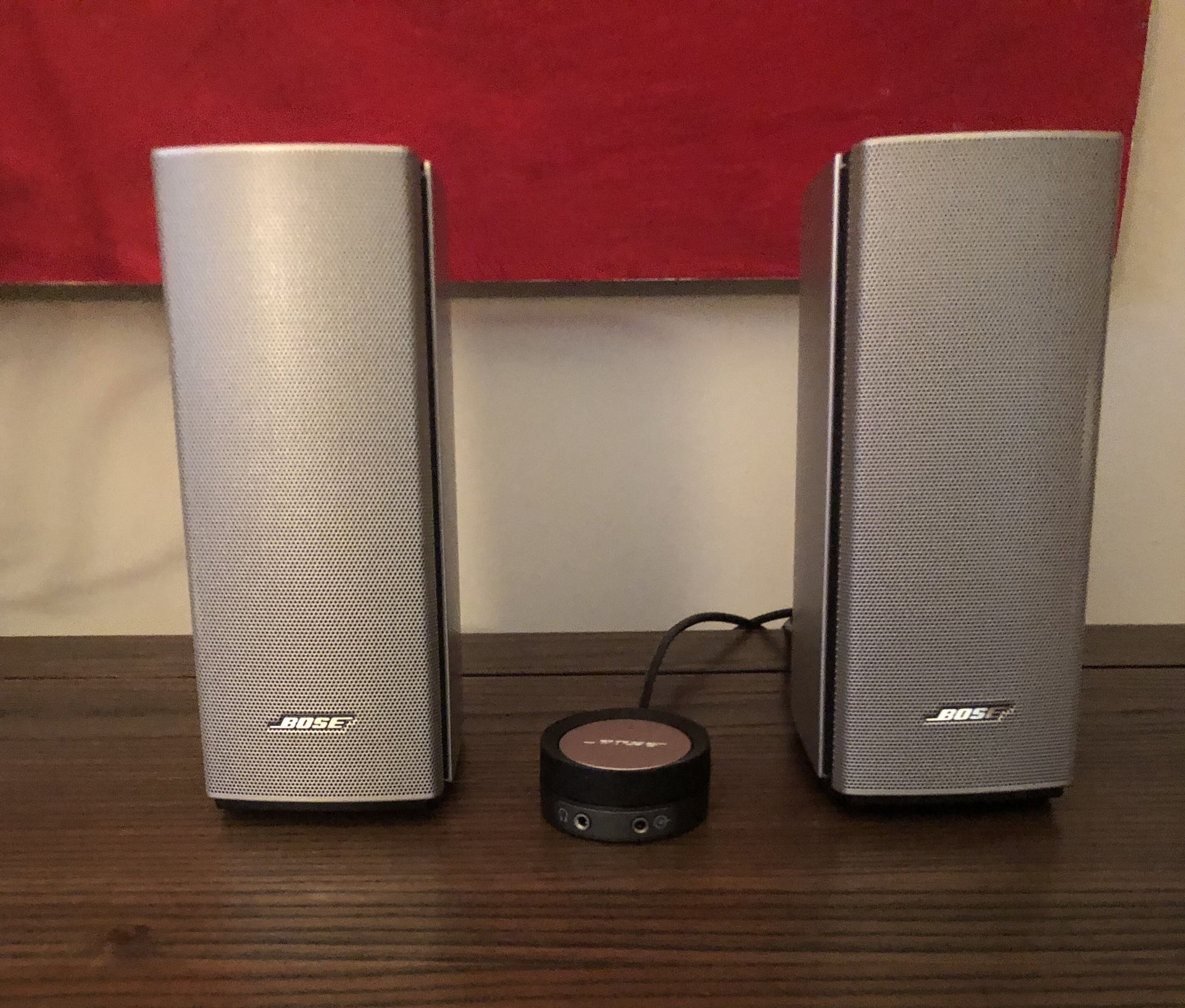 Bose Companion 20 Bluetooth speakers