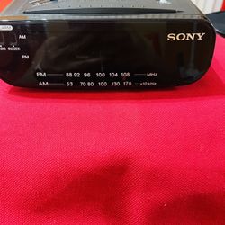 SONY RELOJ DESPERTADOR FM/AM