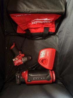Used Milwaukee m12 tools sold as set