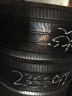 19” 2 used tires 235/50R19 Yokohama