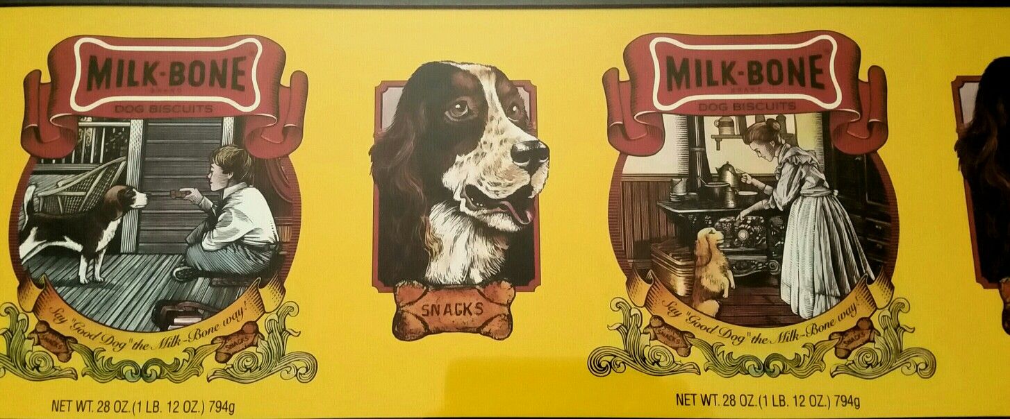 "Milk-Bone" - Tin Proof - Framed