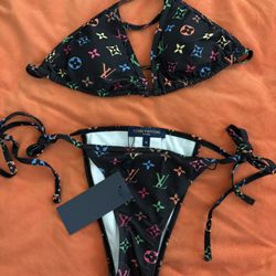 Louis Vuitton 2pc Bikini Size Medium 