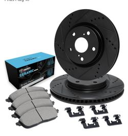 R1 Concepts Brand:  Front Brake And Rotor Set BNIB Lexus CT200h Toyota Prius 