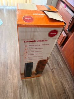 Ceramic heater (brand new) works great