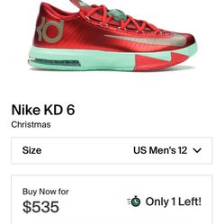 Nike KD 6 Christmas 