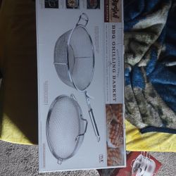 Parini BBQ Grilling Basket 11.5" Diameter