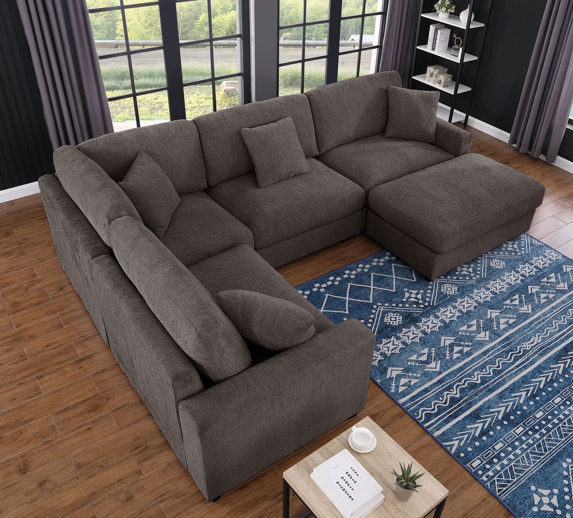 Modern Customizable Sectional Sofa Couch