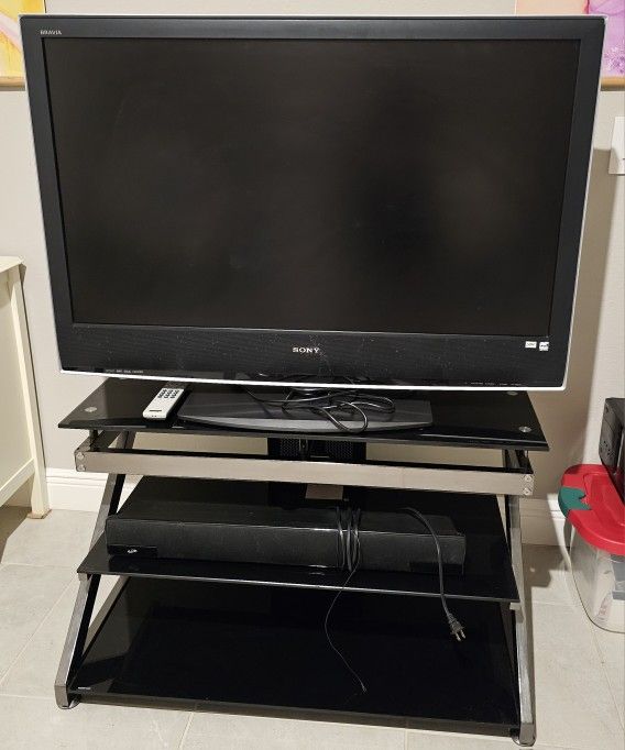 Sony TV and Stand
