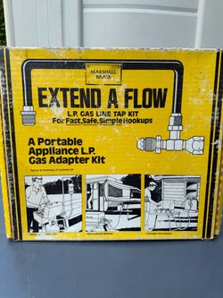 Marshall Brass Extend A Flow L.P. Gas Line Tap Kit