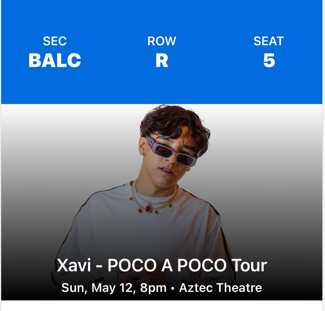 Xavi Tickets San Antonio