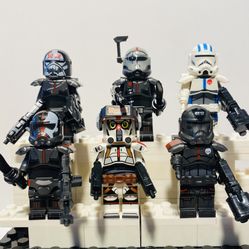 Star Wars The Bad Batch TV Show Minifigures | New Custom LEGO Compatible Toys