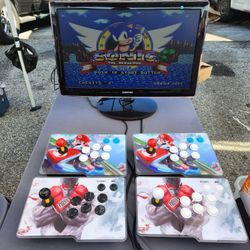 New Split Pandora Box Arcade System With 9800 Preloaded Games 