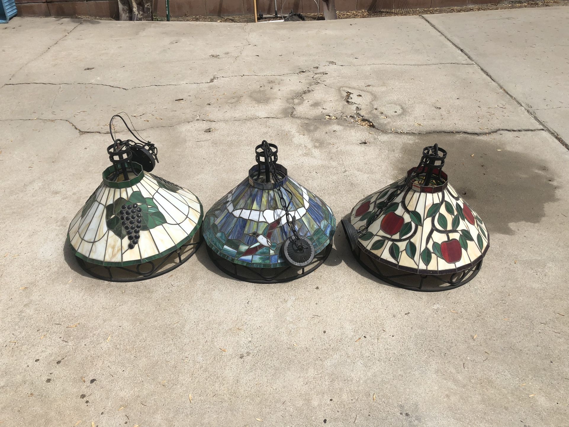 Out Door Hanging Beautiful Made Stain glass 