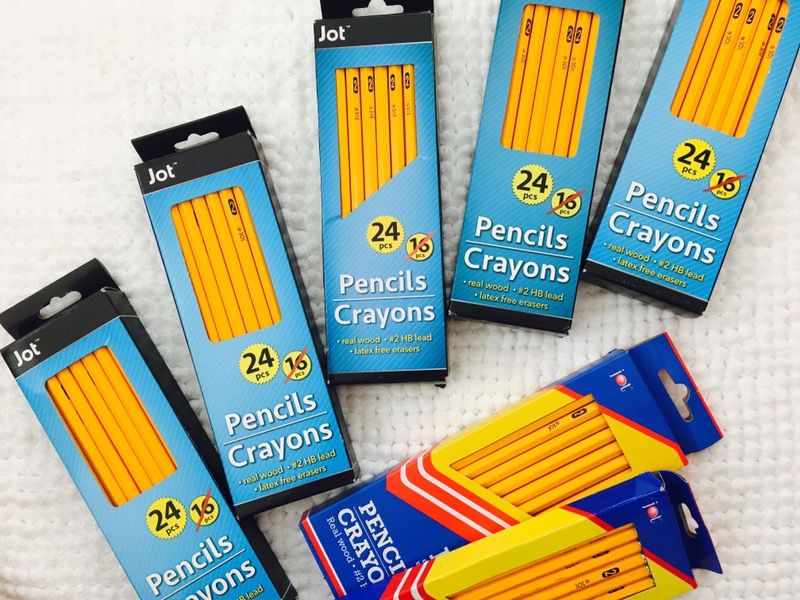 7 boxes 152 pencils for $5