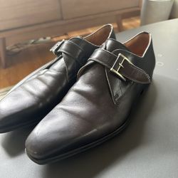 Magnanni - Spanish Leather Monk-strap Dress Shoes