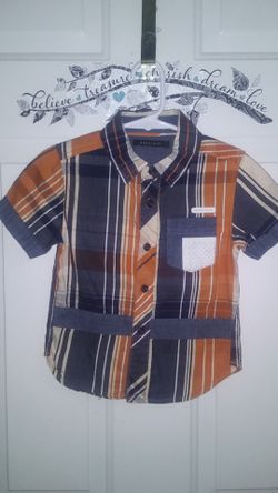 Sean John Boys size 4t Button Up Top