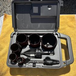 HOLE SAW SET (MORSE 10 PC.)
