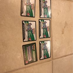 Pokemon Code Cards 