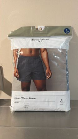 Goodfellow Classic Woven Boxers size large for men
