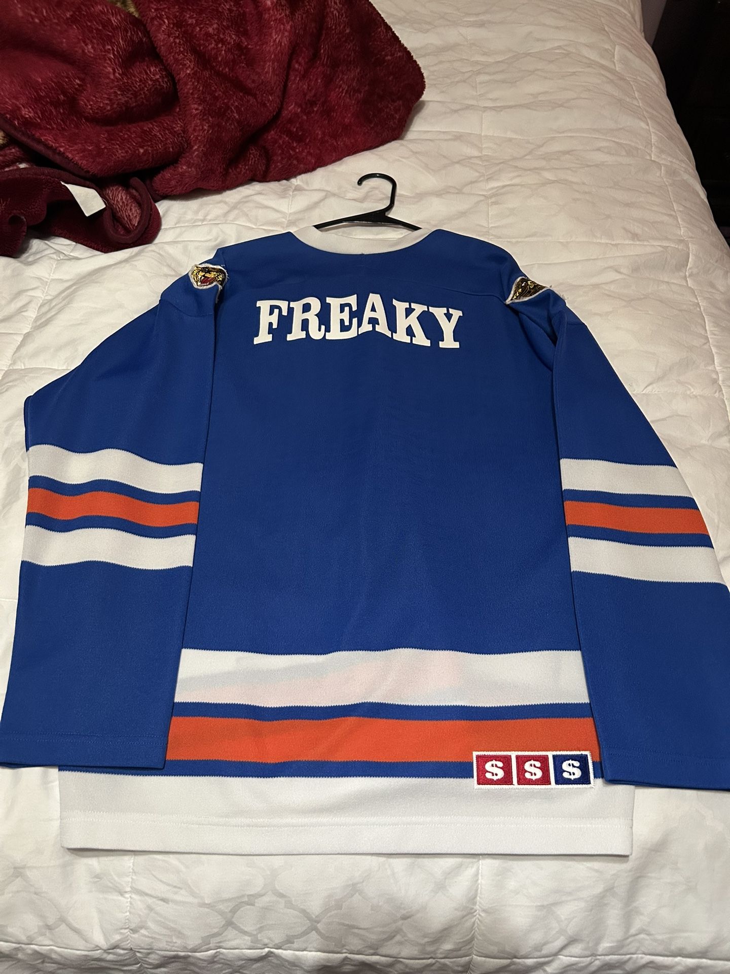 Supreme Freaky Hockey Jersey Blue SS17