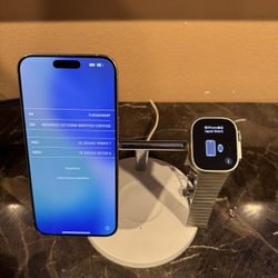 iPhone 15 Pro Max 512 GB Unlocked + Apple Watch Ultra 1st Gen
