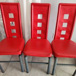 Red Dining Room Chairs