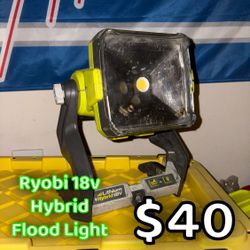 Ryobi 18V Hybrid LED Flood Light
