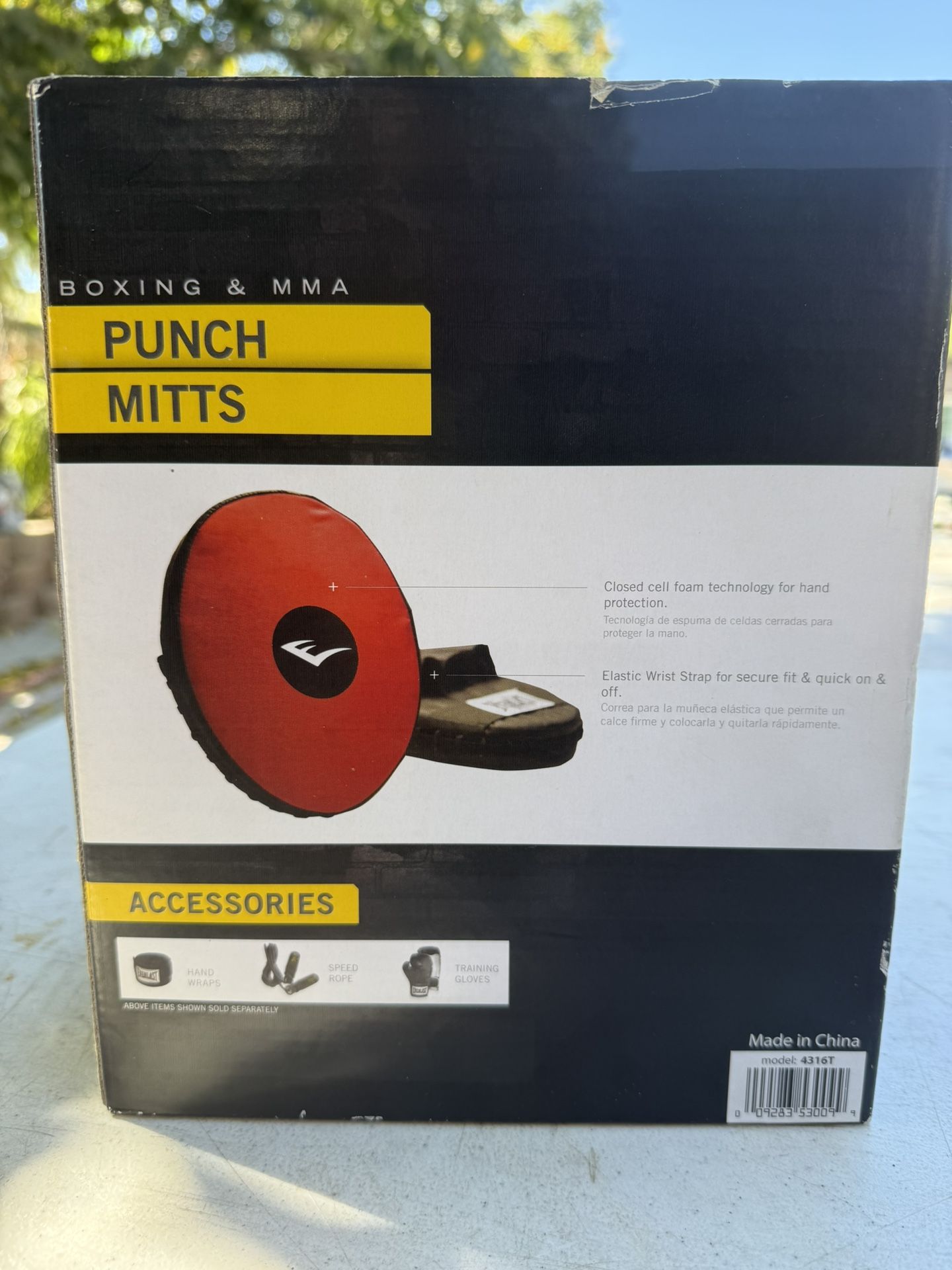 Everlast punch Mitts 