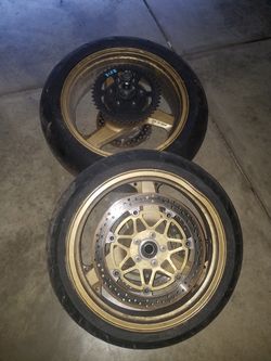 Kawasaki ZX12 rims