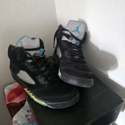 Jordan 5 Aqua Size 9