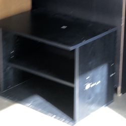Black Bookshelf / Nightstand