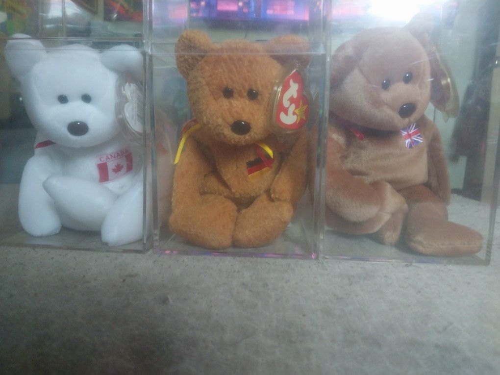 Beanie baby Bears And Beanie Buddies