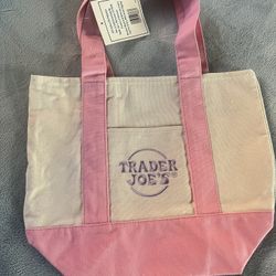 Trader Joe’s Mini Tote In Pink