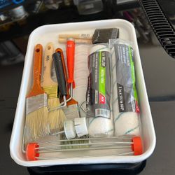 2 Rollers With The Tools And Brushes , Can Opener , Heavy Duty Tray And Cover Plastic