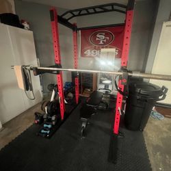Weights Bench Rack