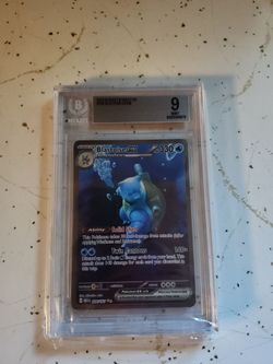 Blastoise EX 200/165 BGS 9 Mint Pokémon Card