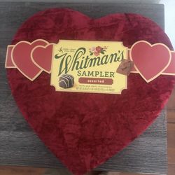 Perfect Gift box - Whitman's Sampler Assorted Milk & Dark Chocolates Heart-Shaped Box 41 Pieces