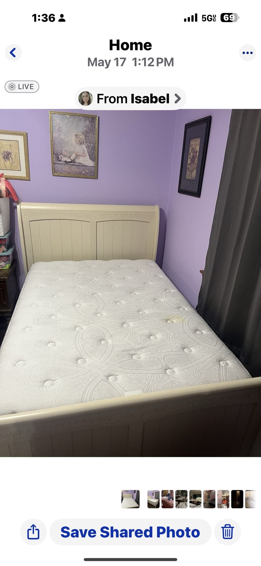 Full Size Bed frame