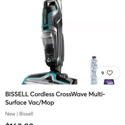 Bissell Cordless Vac/mop