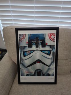 Star Wars AT-AT Driver printed art