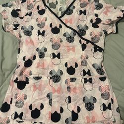 Disney Scrub Top